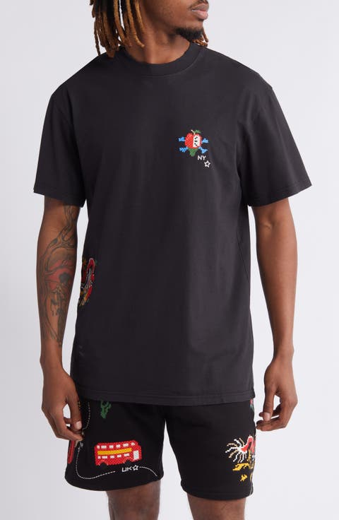 Voyager Embroidered Graphic T-Shirt
