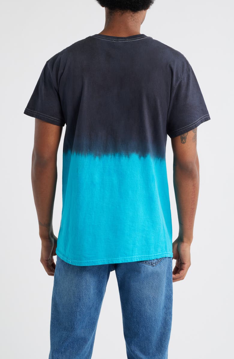 Merch Traffic Wu-Tang Clan Live at the Bronx Graphic T-Shirt, Alternate, color, Forest Green/ Aqua Pigment Dye