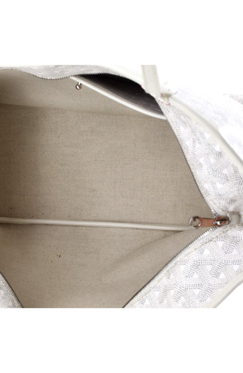 Pre-Owned Goyard Artois Tote Coated Canvas PM, Alternate, color, White