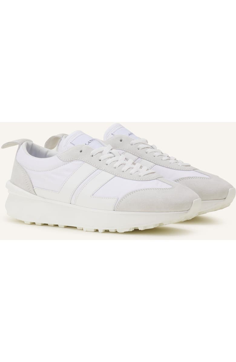 Lanvin Bumpr Sneakers In Nylon, Alternate, color, White