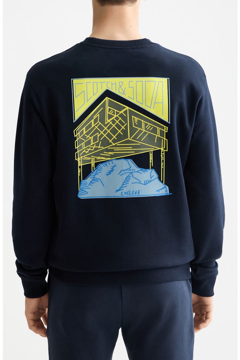 Artwork Logo Sweatshirt, Alternate, color, SKY CAPTAIN