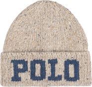 Polo Ralph Lauren Knit Tweed Polo Beanie