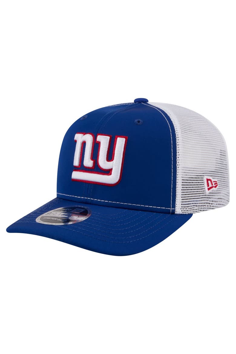 Men's New Era  Royal New York Giants 9SEVENTY Trucker Adjustable Hat, Main, color, Royal