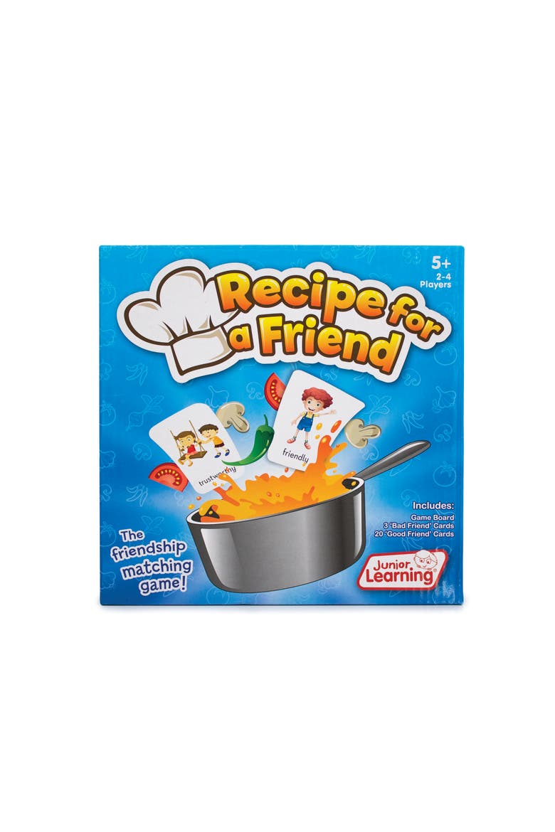 Recipe For A Friend Educational Board Game, Main, color, Multicolored