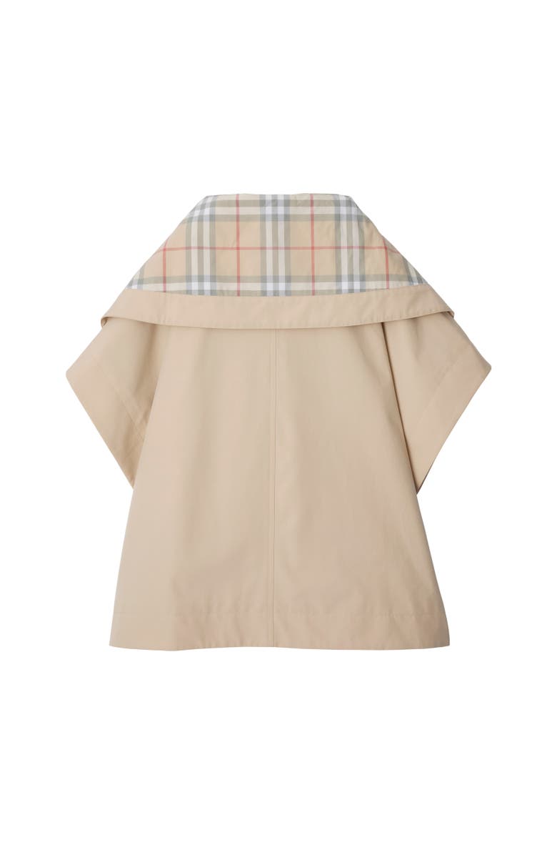 Burberry Cotton Cape, Alternate, color,