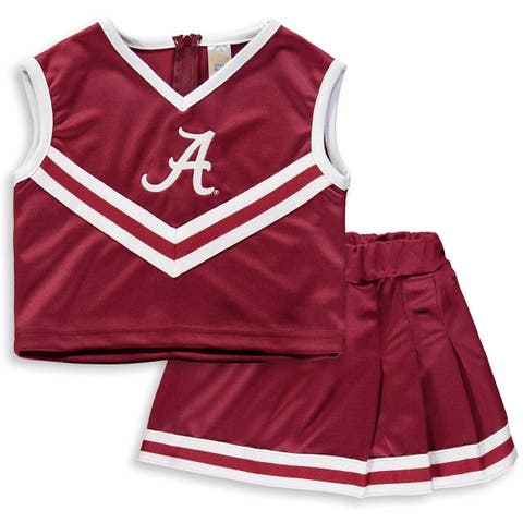 Girls Youth Crimson Alabama Crimson Tide Two-Piece Cheer Set