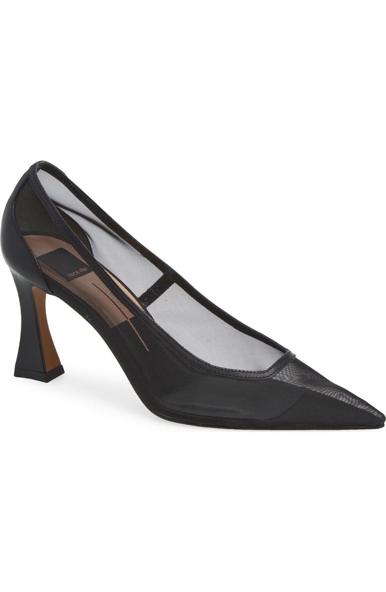 Dolce Vita Malory Pointed Toe Pump, Main, color, Onyx Mesh