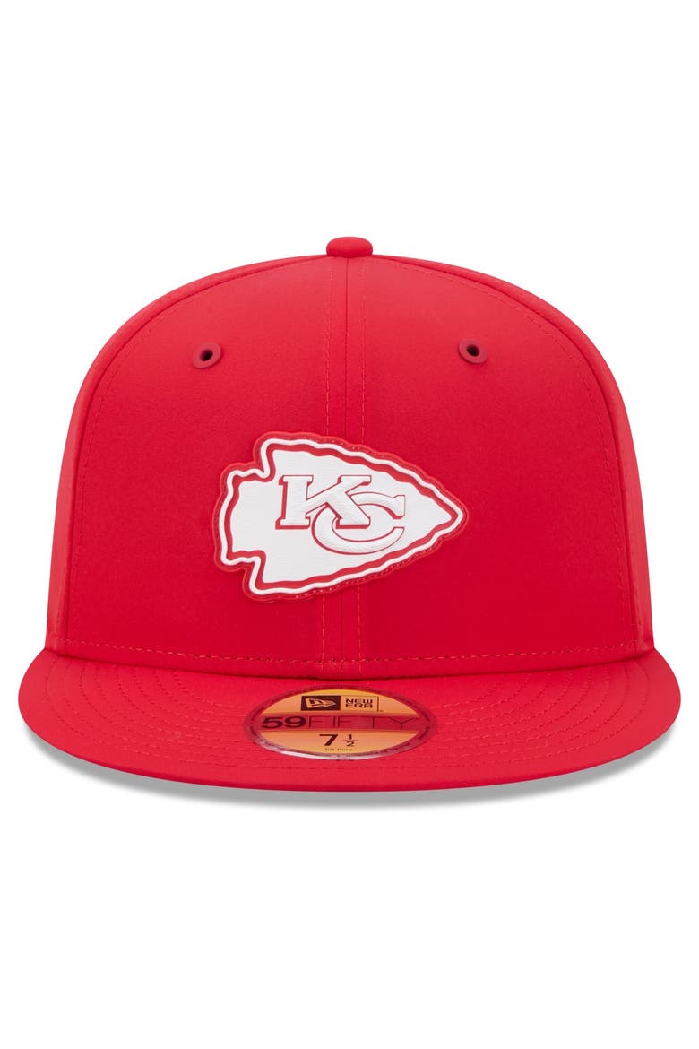Men's New Era Red Kansas City Chiefs 2026 Sideline 59FIFTY Fitted Hat, Alternate, color, Red