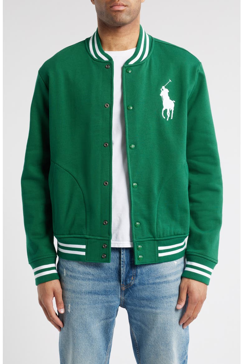 Big Pony Fleece Baseball Jacket (Men) | Nordstrom