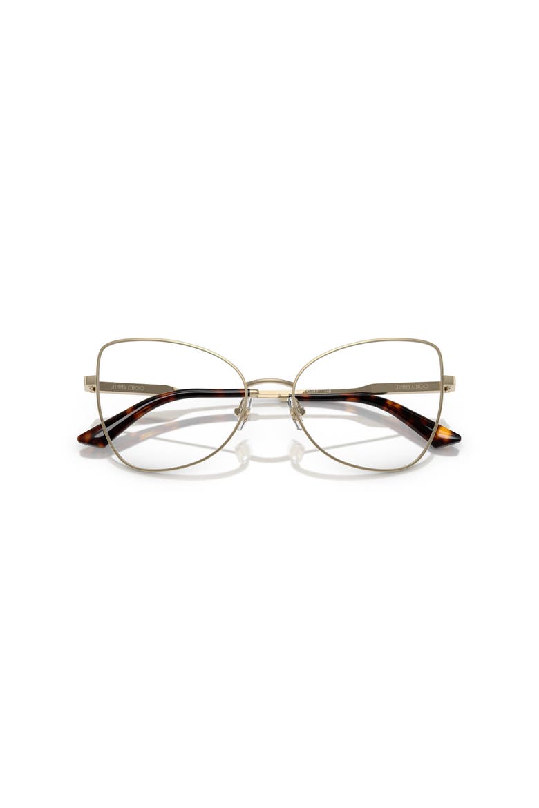 53mm Butterfly optical glasses, Alternate, color, Gold