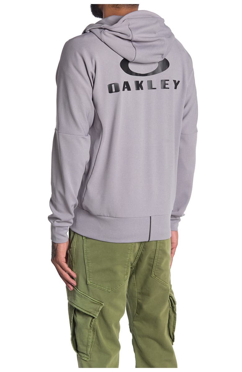 Oakley Enhance Moility Logo Hooded Fleece Jacket, Alternate, color, 