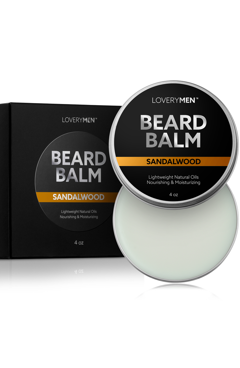 Lovery Beard Balm, Main, color, Sandalwood