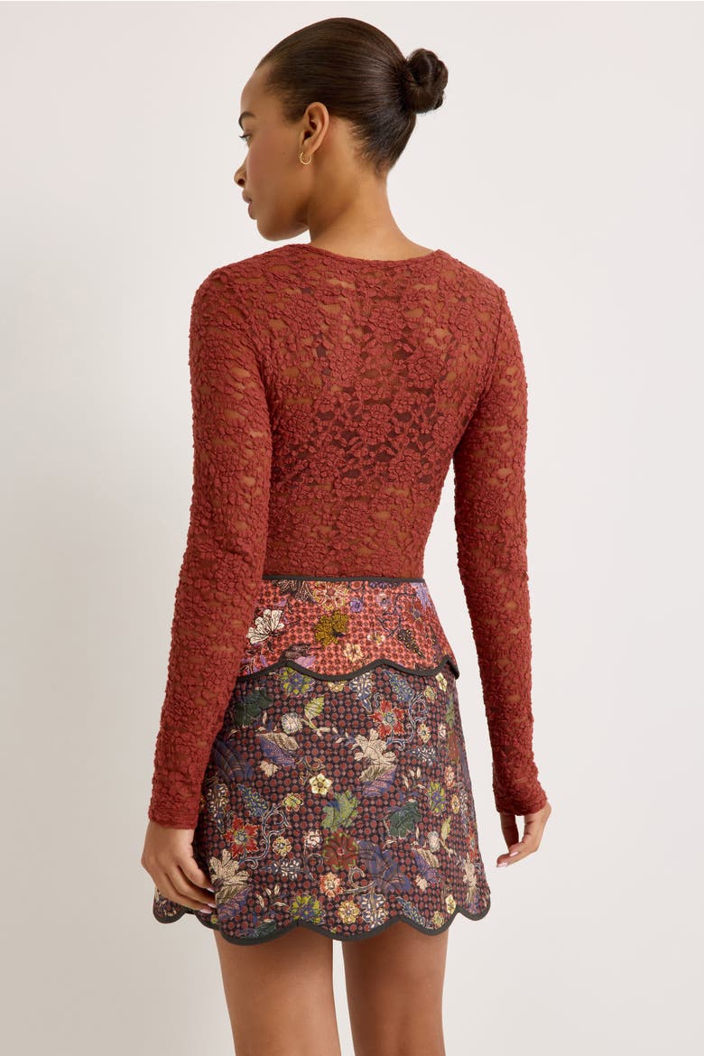 Hazel Top, Alternate, color, Auburn