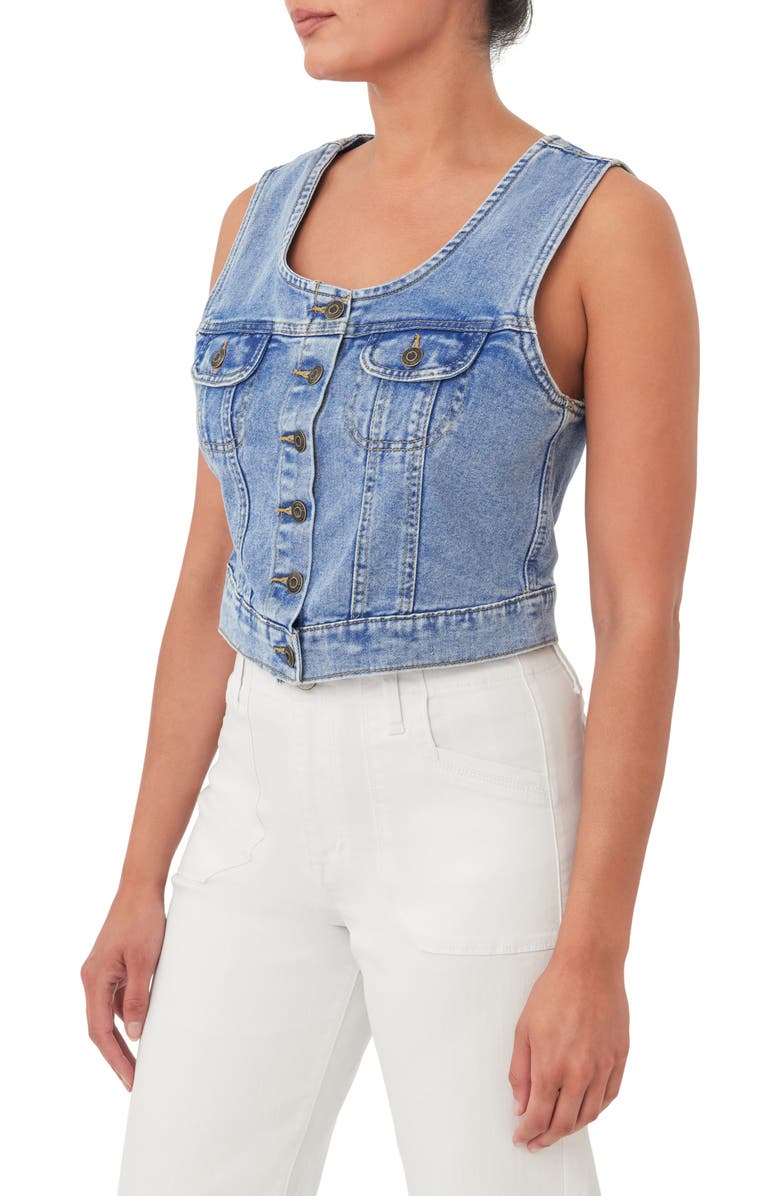 Kensie The Drapey Vest, Alternate, color, Paxton