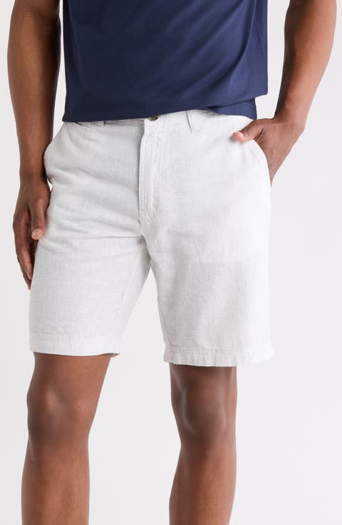 Linen & Cotton 8-Inch Shorts