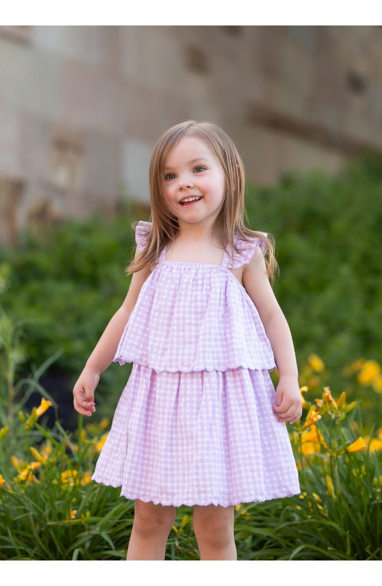 Mabel + Honey Sugar Plum Sleeveless Dress, Alternate, color, Purple