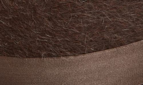 Gigi Burris Millinery Jeanne Velour Felt Fedora In Brown