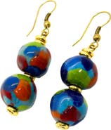 Kazuri Tsavo Collection - Parrot Earrings