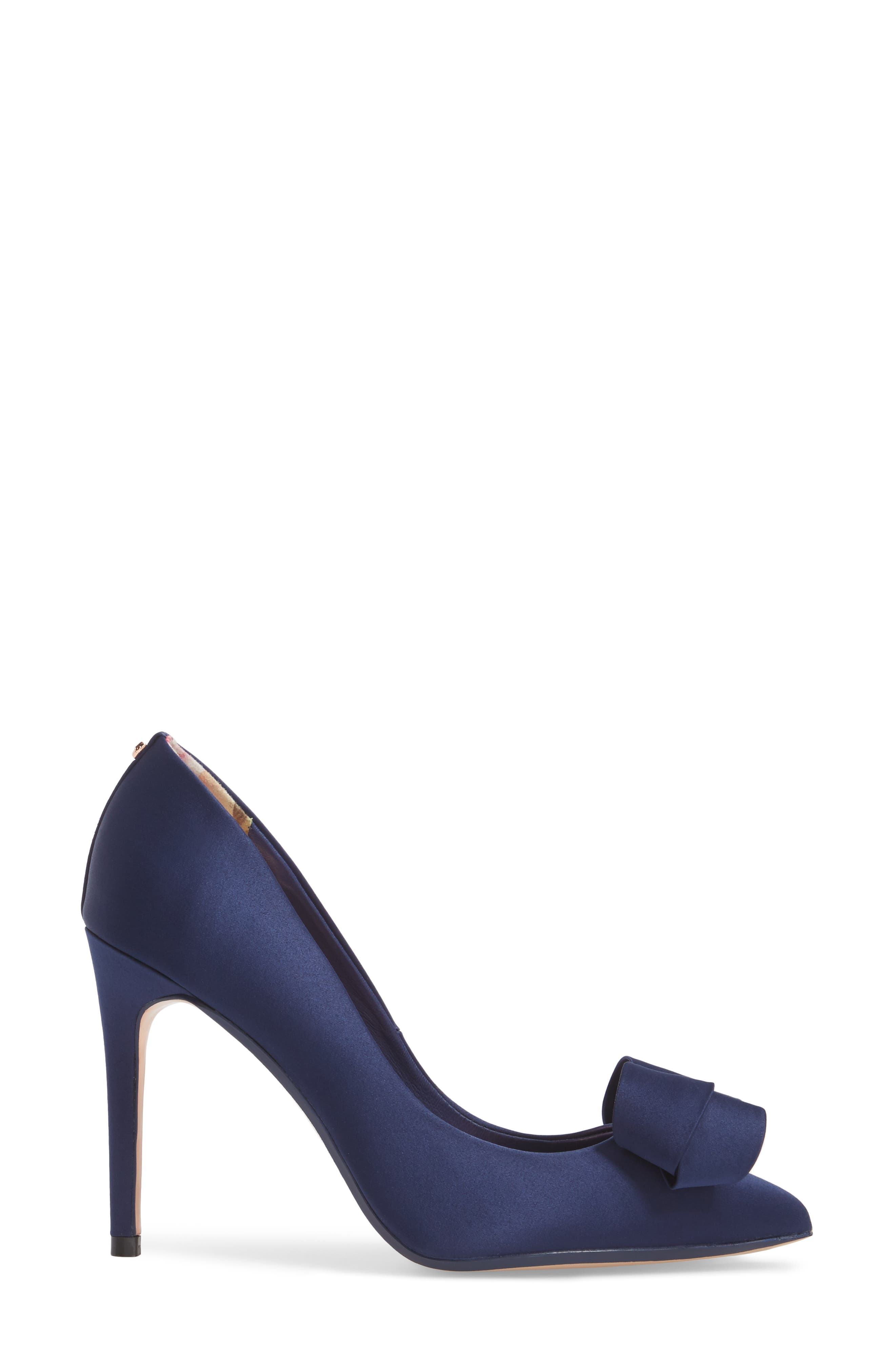 Skalett Pump, Alternate, color, NAVY SATIN