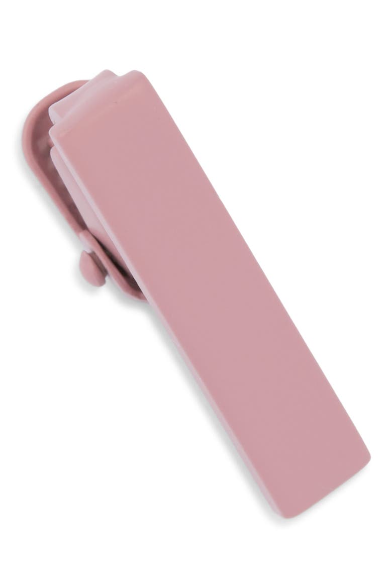 Slim 1-Inch Tie Bar, Main, color, ROSE QUARTZ