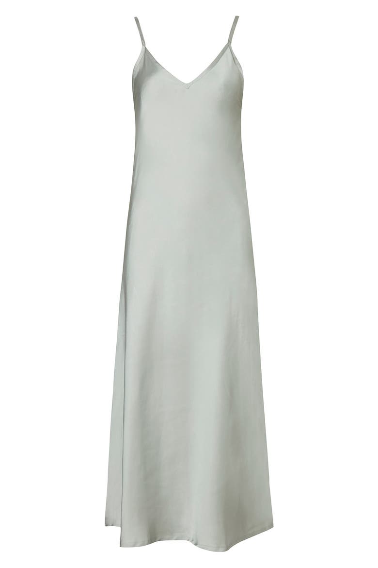 Nevarra Mock Neck Sweatshirt & Slipdress, Alternate, color, GREEN BAY