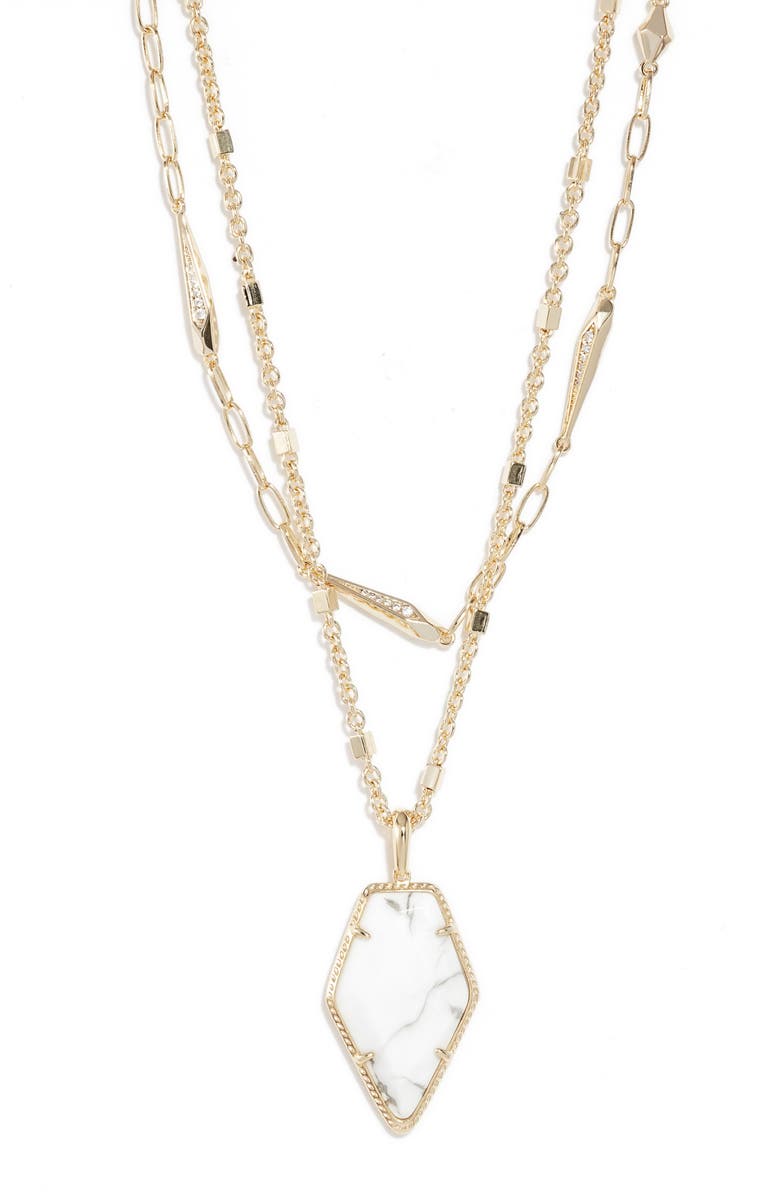 Kendra Scott Tessa Multistrand Necklace, Alternate, color, 