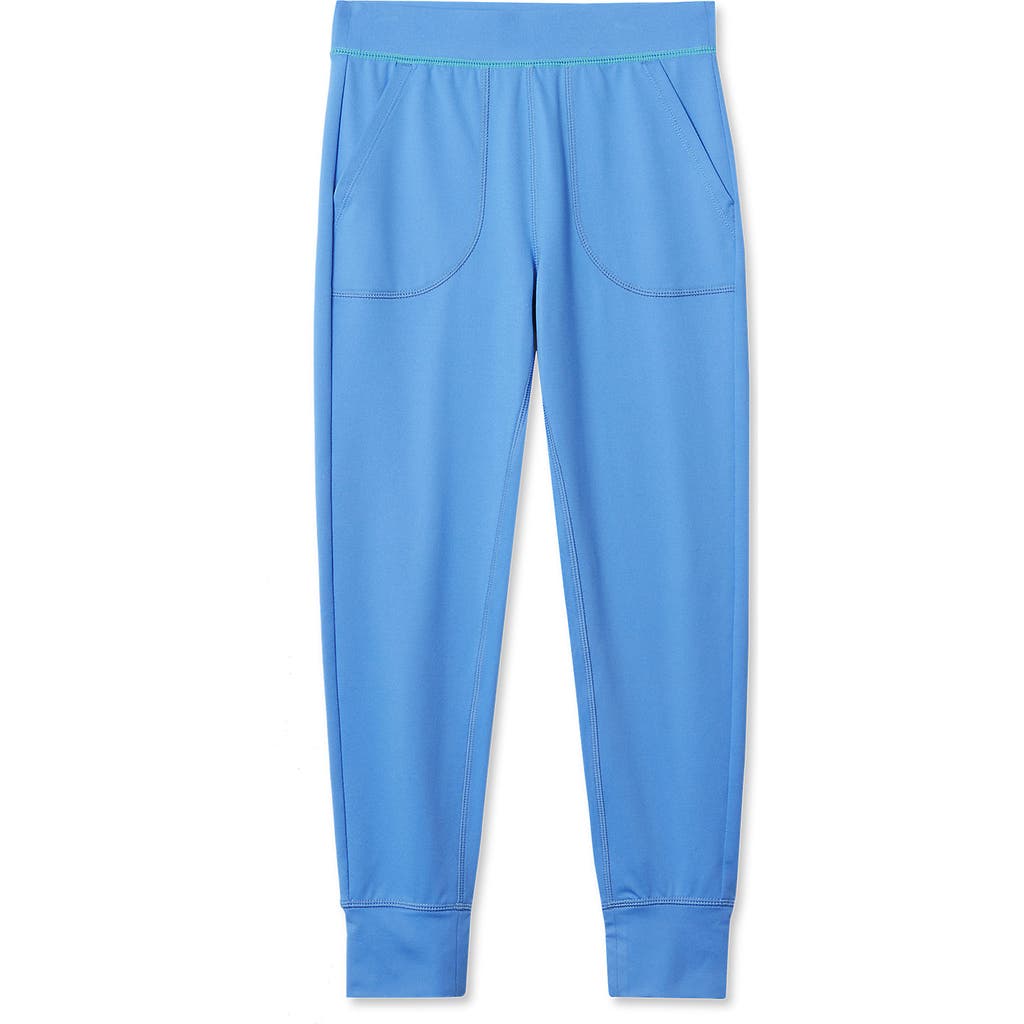 Lands' End Girls Active Jogger With Pockets In Blue