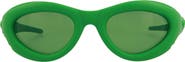 Bottega Veneta 51mm Oval Sunglasses