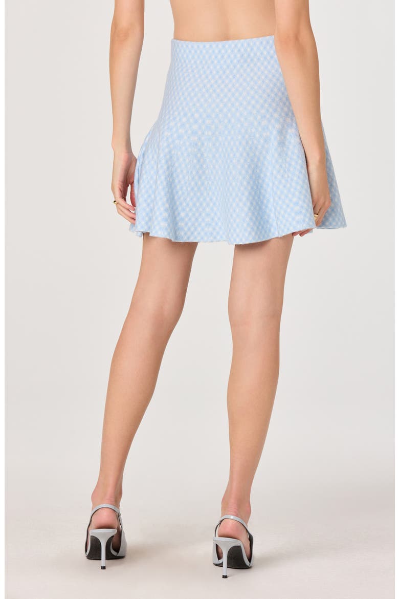 Malvie Plaid Sweater Skirt, Alternate, color, BLUE PLAID