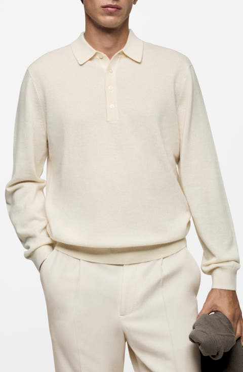 Cashmere Polo Sweater