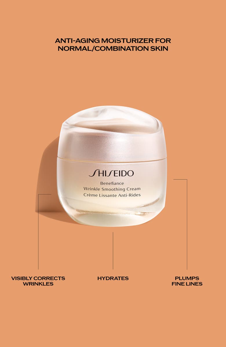 Shiseido Benefiance Wrinkle Smoothing Cream, Alternate, color, 