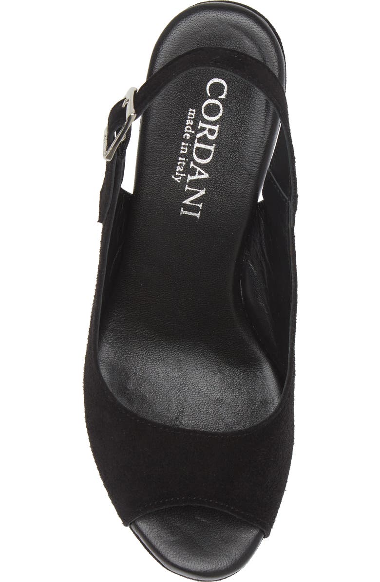 Cordani Tyler Peep Toe Slingback Pump, Alternate, color,