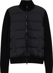 Moncler Wool Puffer Cardigan