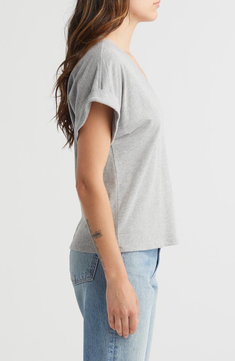 Nation LTD Stevie Cuff Cotton T-Shirt, Alternate, color,