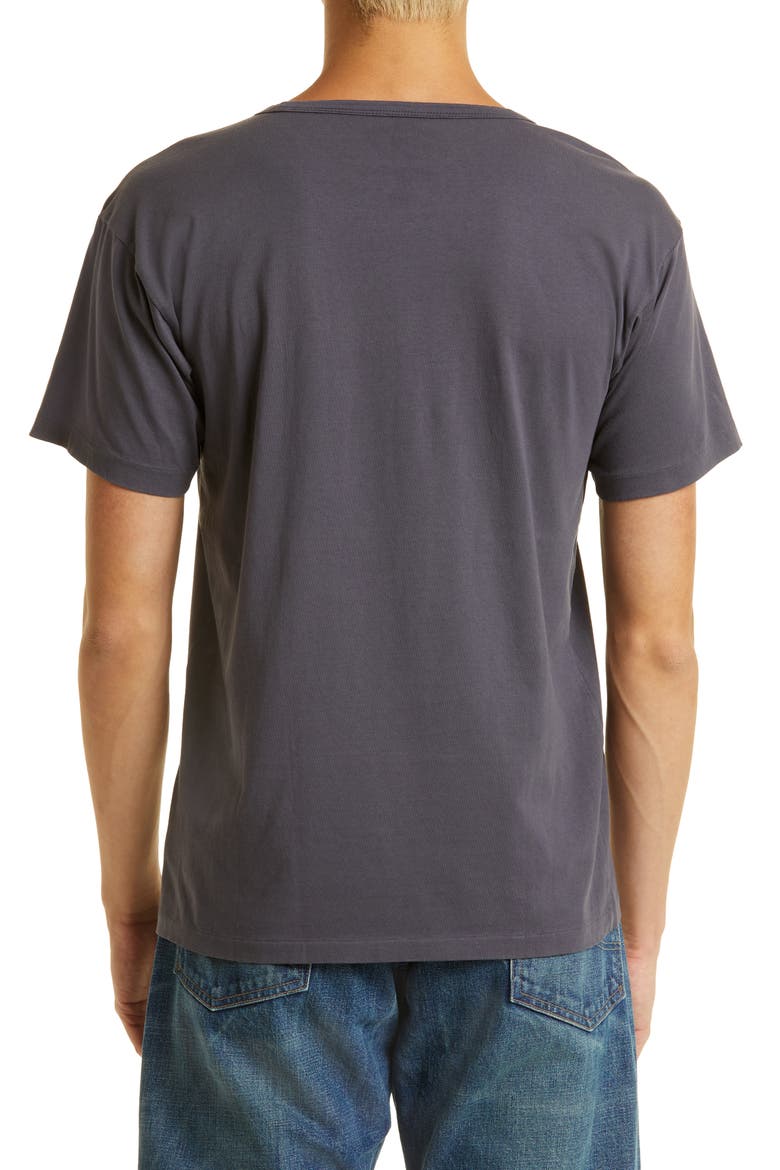 RRL Logo Graphic Tee, Alternate, color, NAVY