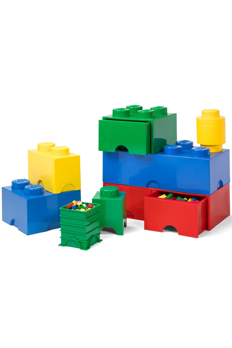Storage Brick 8 Bright Blue, Alternate, color, Blue