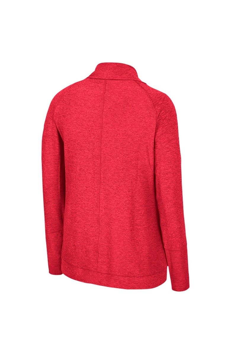 COLOSSEUM Women's Colosseum Cardinal Arkansas Razorbacks Morningside Cardigan Sweater, Alternate, color, 