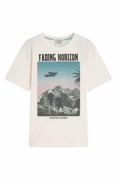 Scotch & Soda Kids' Fading Horizon Graphic T-Shirt