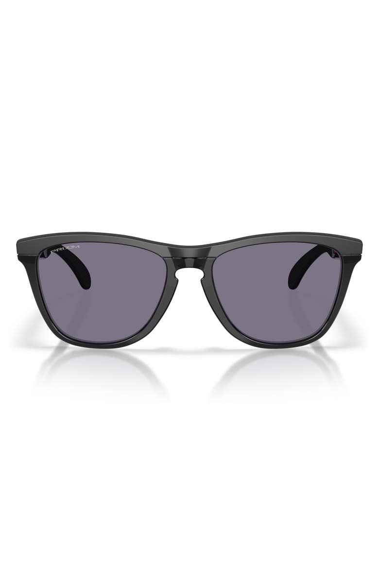 Oakley Frogskins<sup>™</sup> Range 58mm Prizm<sup>™</sup> Round Sunglasses, Main, color, Matte Black / Prizm Grey