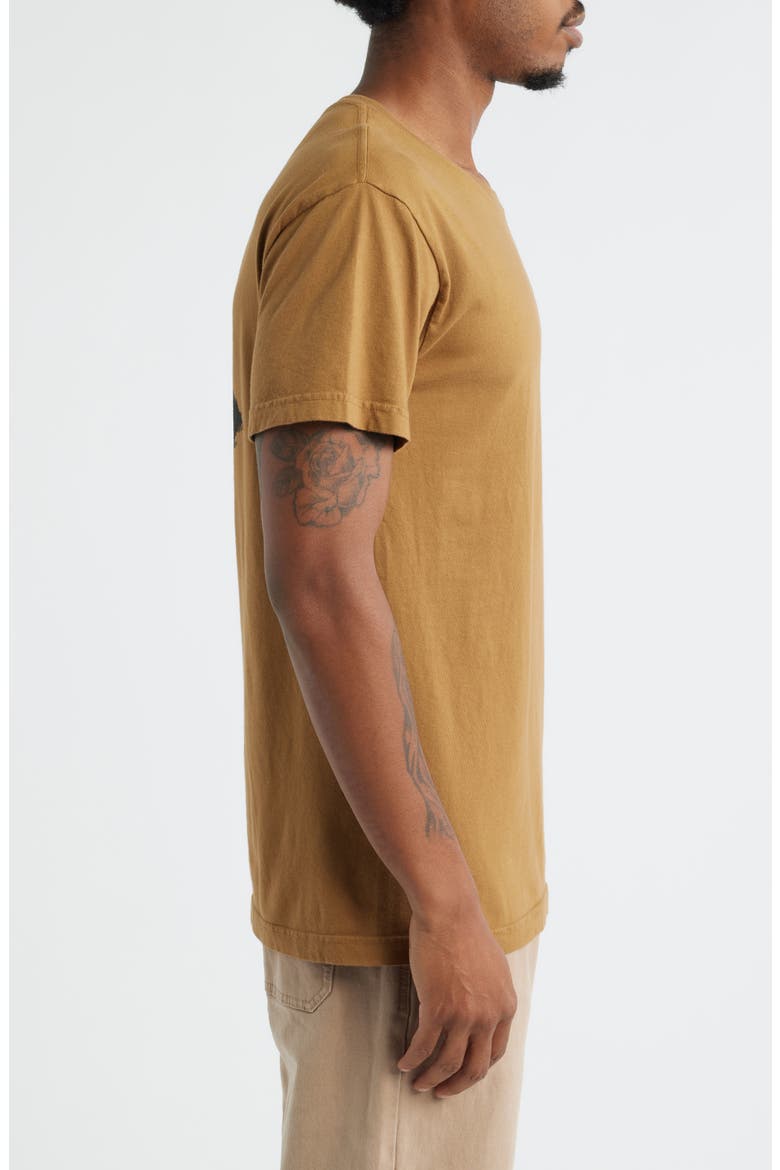 Parklands Cotton Graphic T-Shirt, Alternate, color, BRONZE BROWN