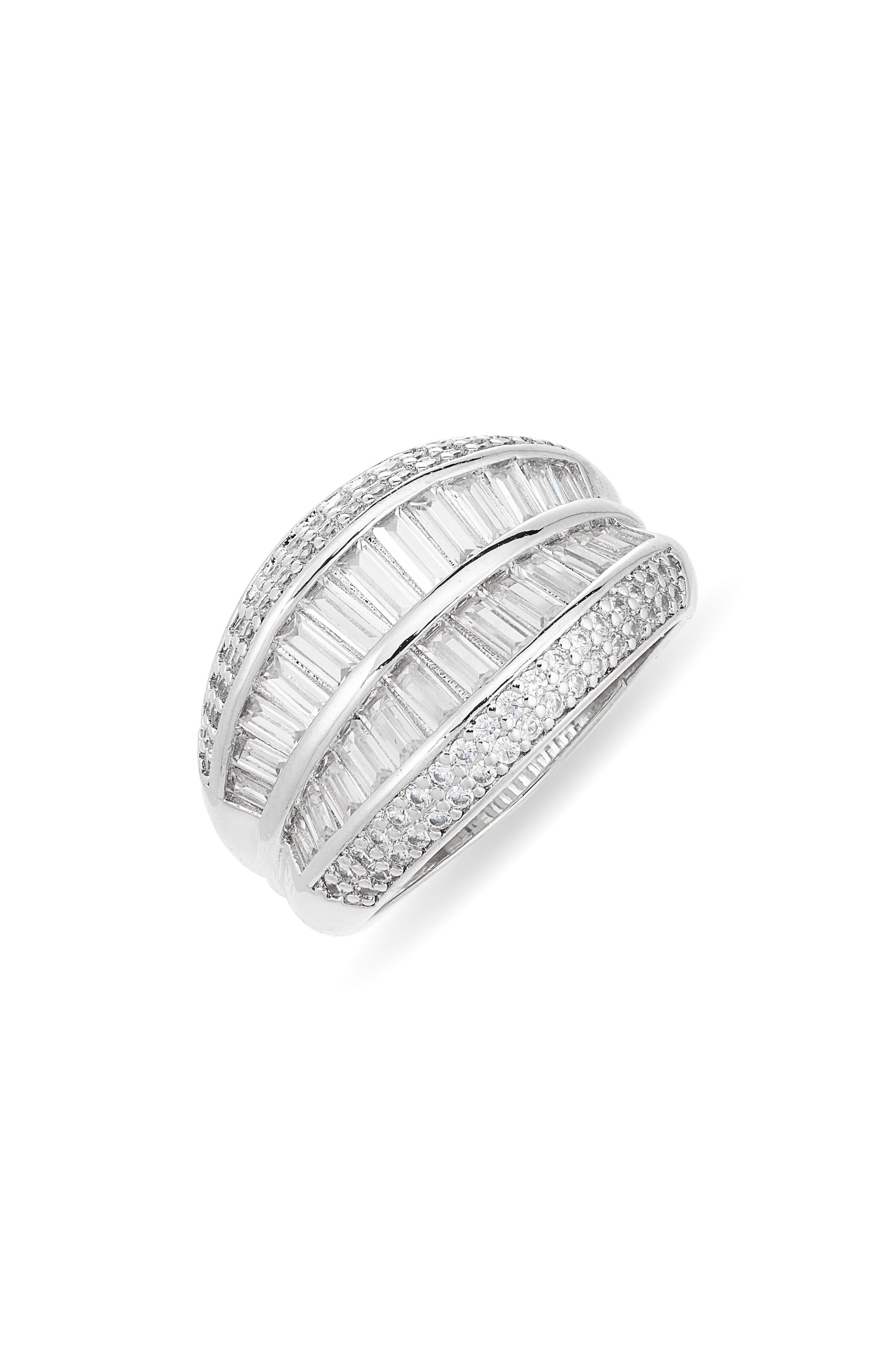 NORDSTROM RACK Cubic Zirconia Statement Ring