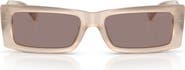 Jimmy Choo Lennon 54mm Polarized Rectangular Sunglasses