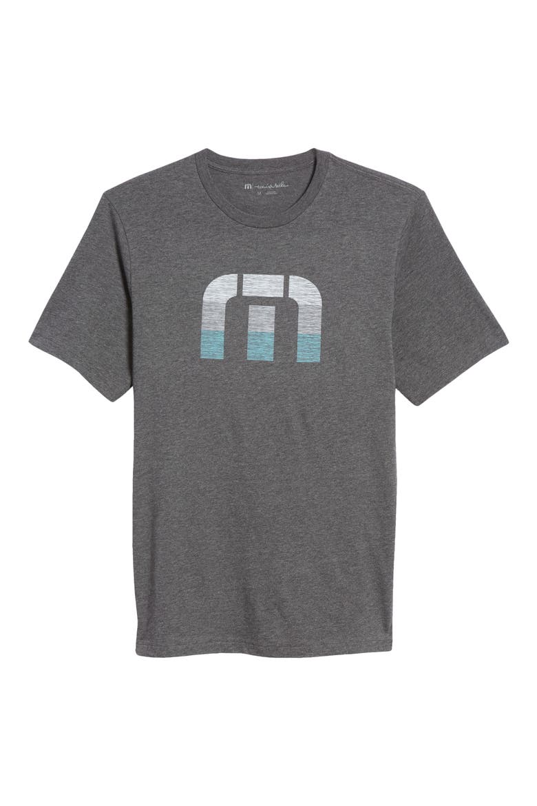 Buttered Rum Men's Graphic Tee, Alternate, color, HEATHER GREY PINSTRIPE