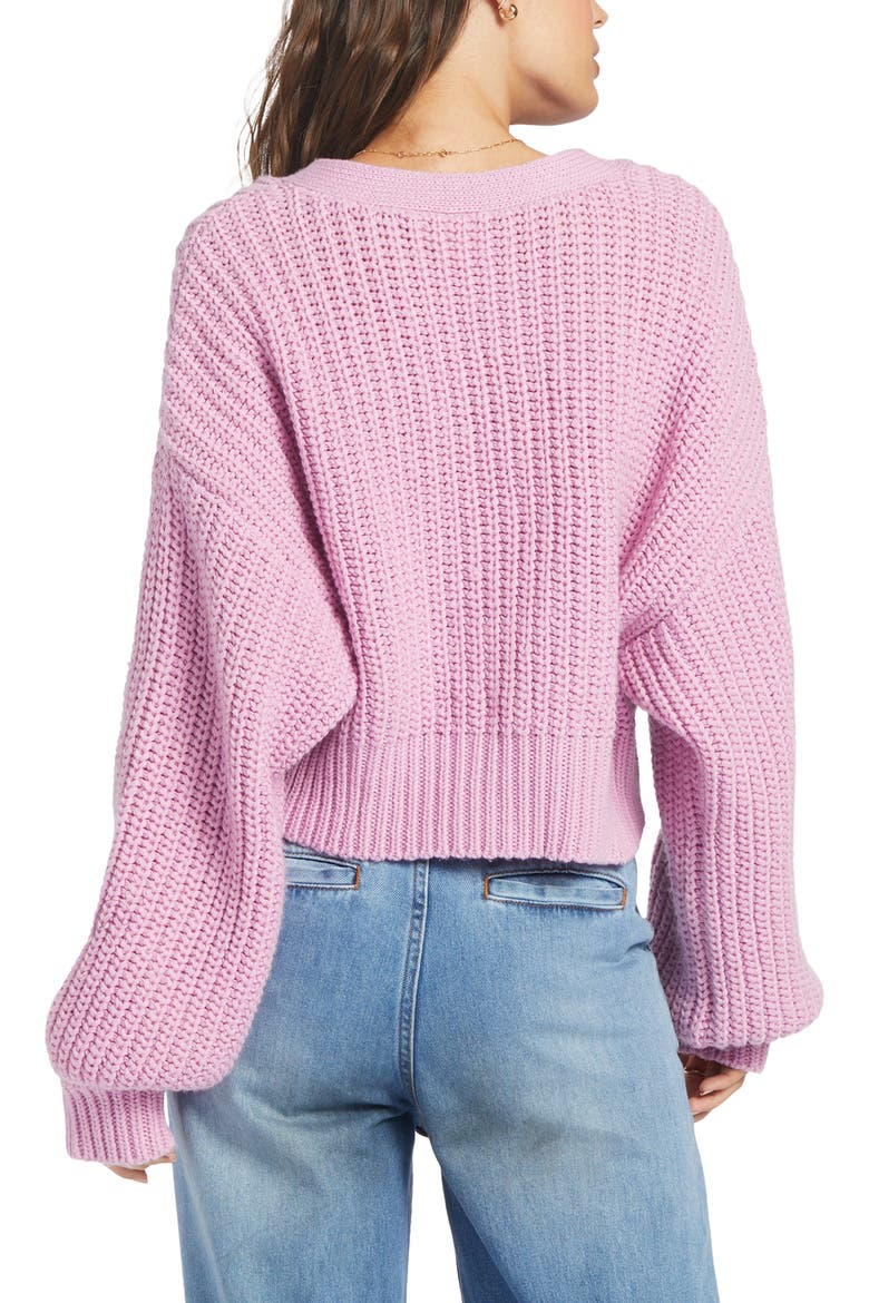 Sundaze Crop Cardigan, Alternate, color, PIROUETTE