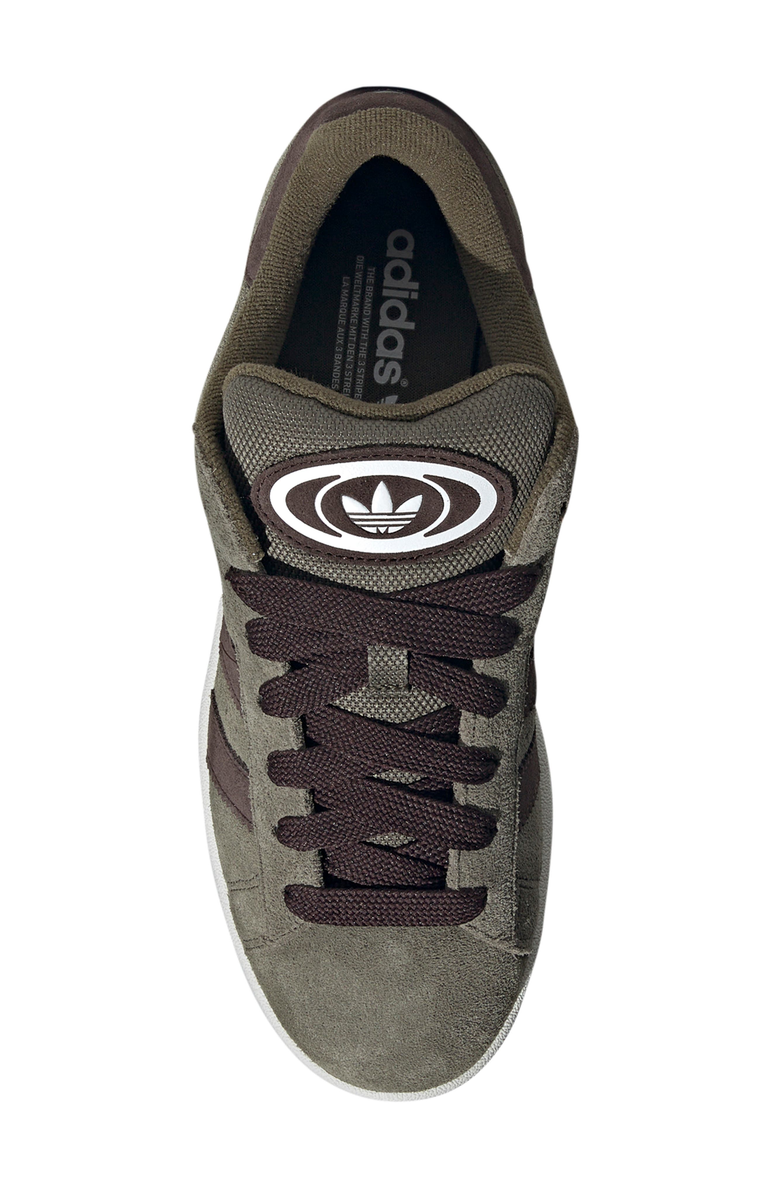 adidas Campus 00s Sneaker, Alternate, color, Olive Strata/Dark Brown/White
