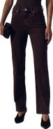 LE JEAN The Slim Straight Leg Jeans