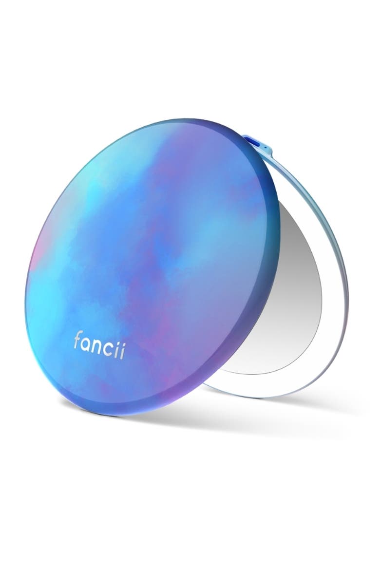 Taylor LED Compact Mirror, Main, color, Lavender Lagoon