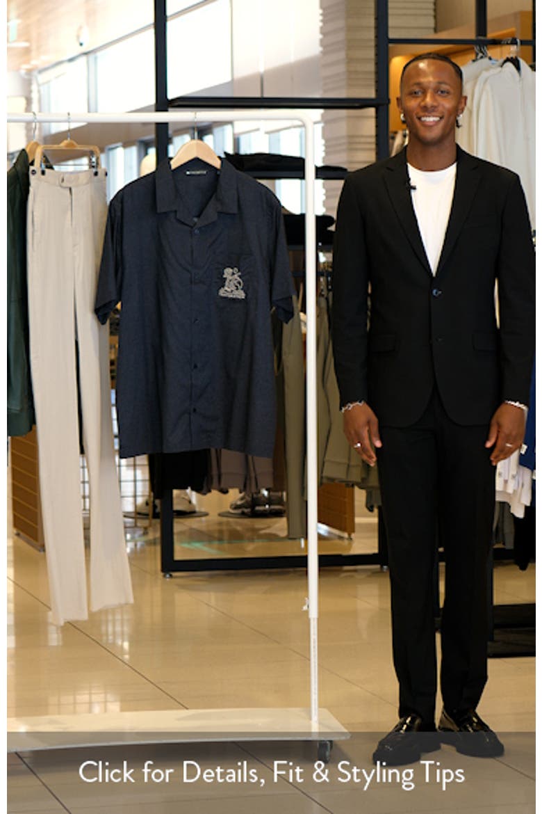 Lost Cave Short Sleeve Button-Up Shirt video