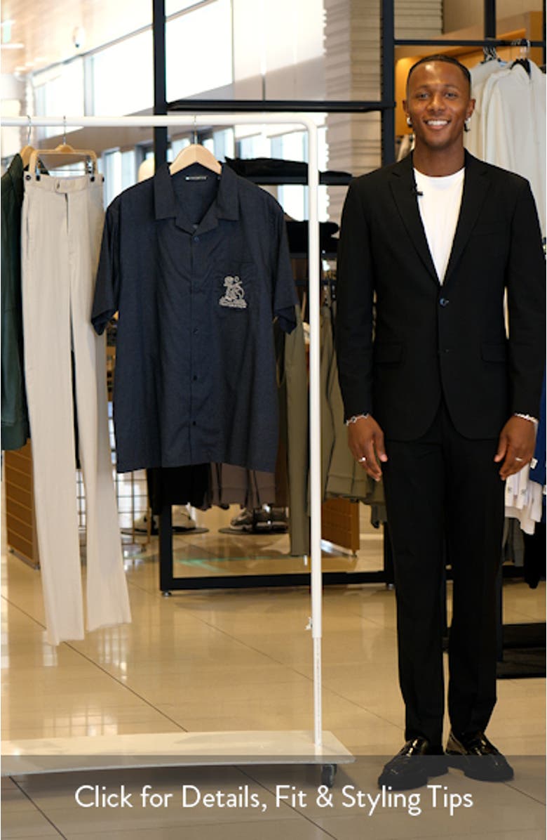 Lost Cave Short Sleeve Button-Up Shirt, sales video thumbnail