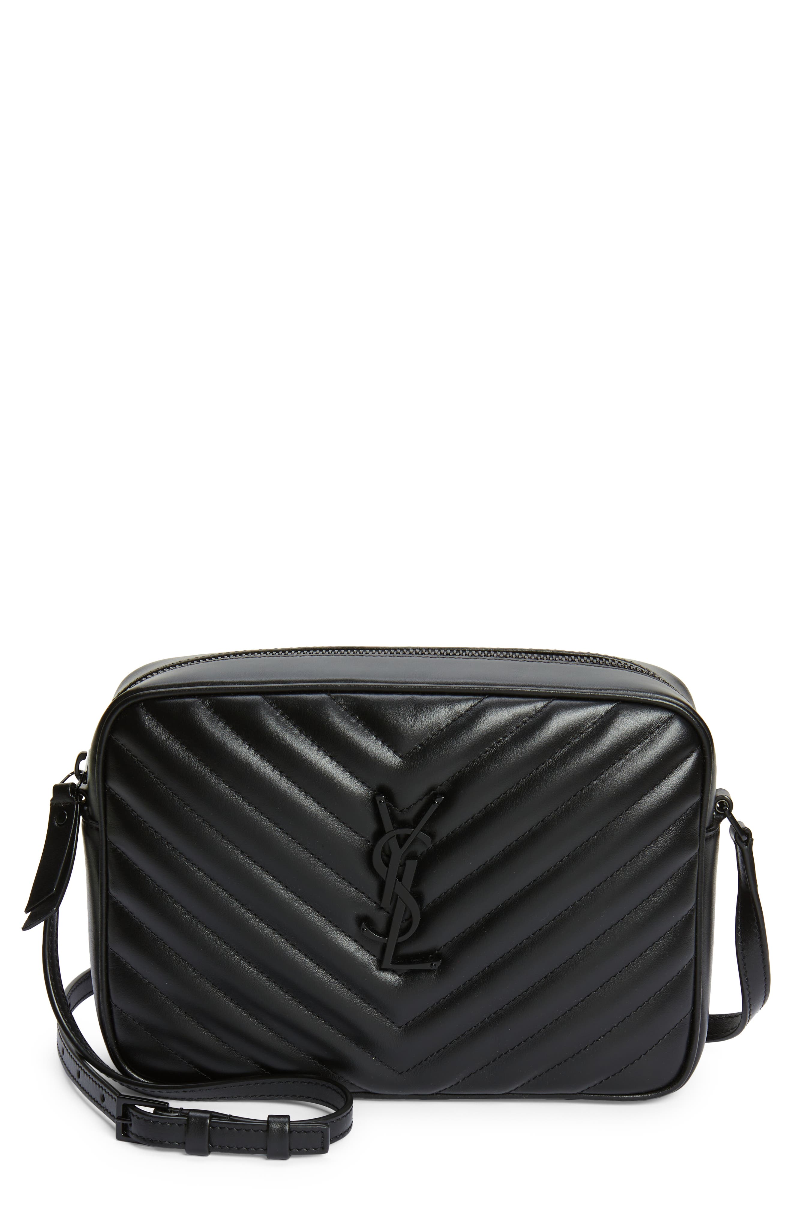 Saint Laurent Lou Matelassé Leather Camera Bag, Main, color, 